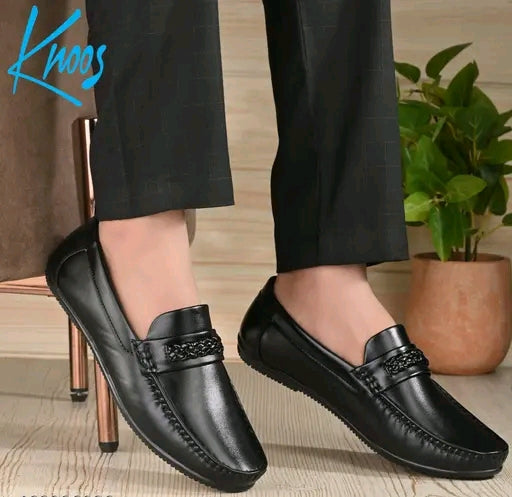 Classic Black Formal Shoes for Men – Ideal for Interviews & Jobs