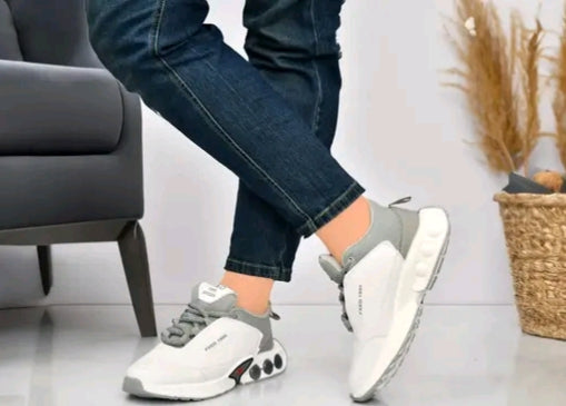 Trendy Lace Up Sports Shoes