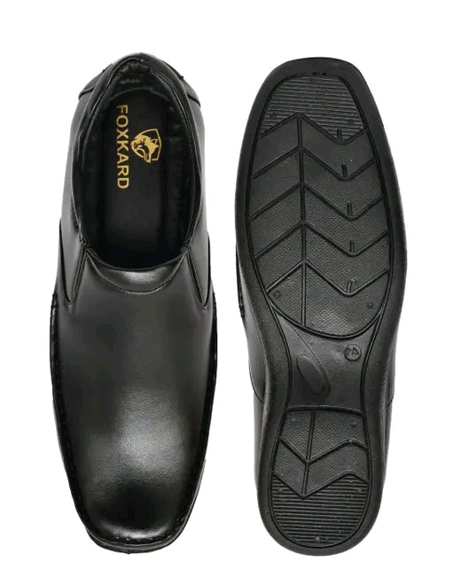 Textured Leather Formal Shoes for Men – Semi-Formal Versatility