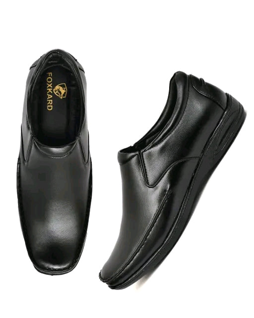 Textured Leather Formal Shoes for Men – Semi-Formal Versatility