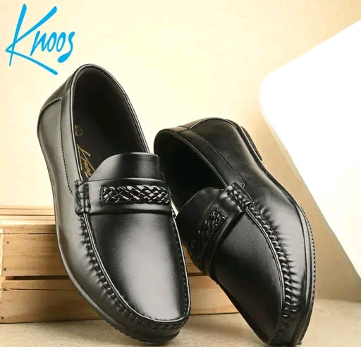 Classic Black Formal Shoes for Men – Ideal for Interviews & Jobs